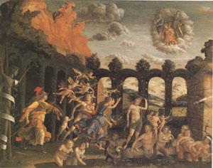 Andrea Mantegna Minerva Chases the Vices from the Garden f Virtue (mk05)